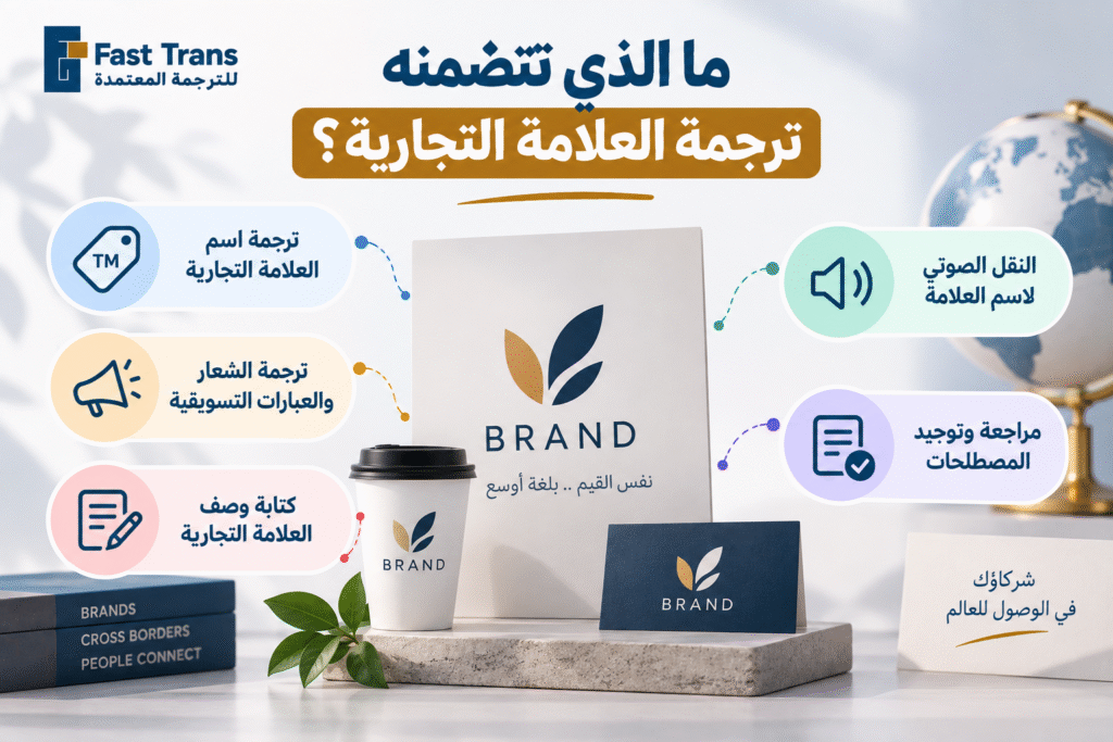 ترجمة علامة تجارية باحترافية - الملفات والخطوات ومعايير اختيار المكتب 2 image
