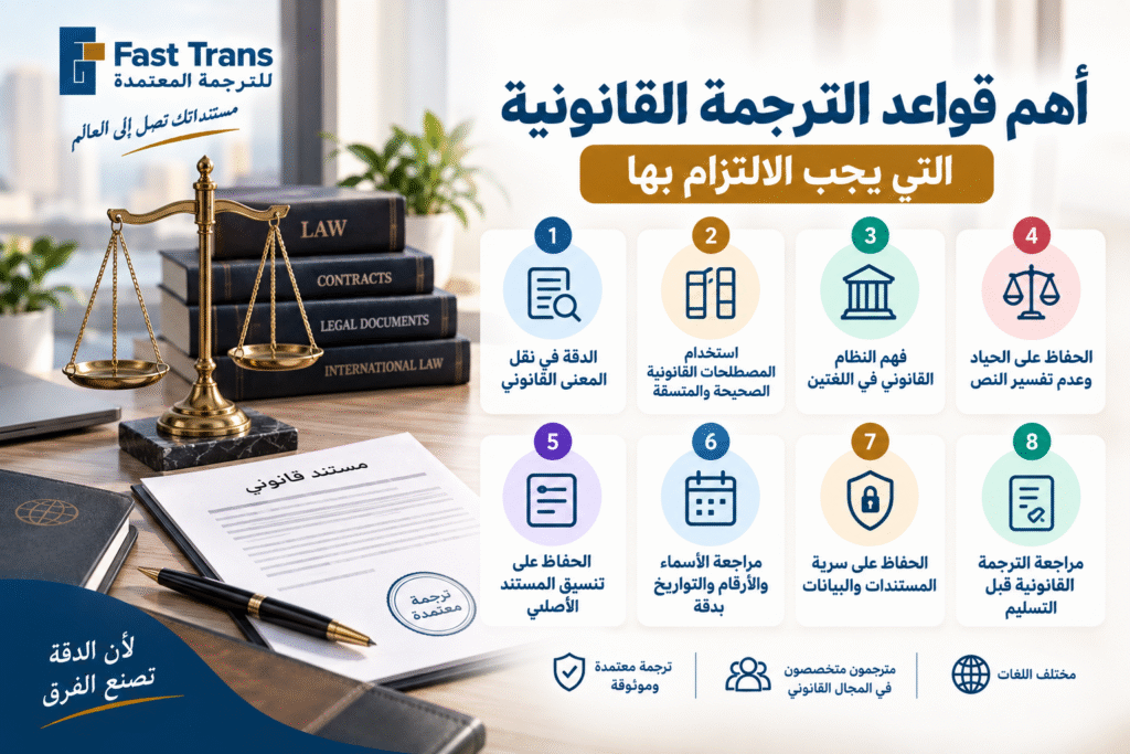 قواعد الترجمة القانونية - أهم المعايير لضمان ترجمة دقيقة ومعتمدة 2 image 20