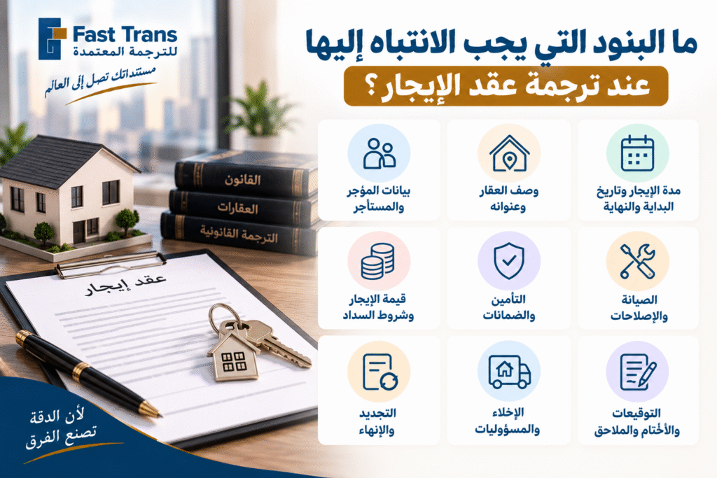 ترجمة عقد ايجار معتمدة | ترجمة قانونية دقيقة وسريعة 2 image 23
