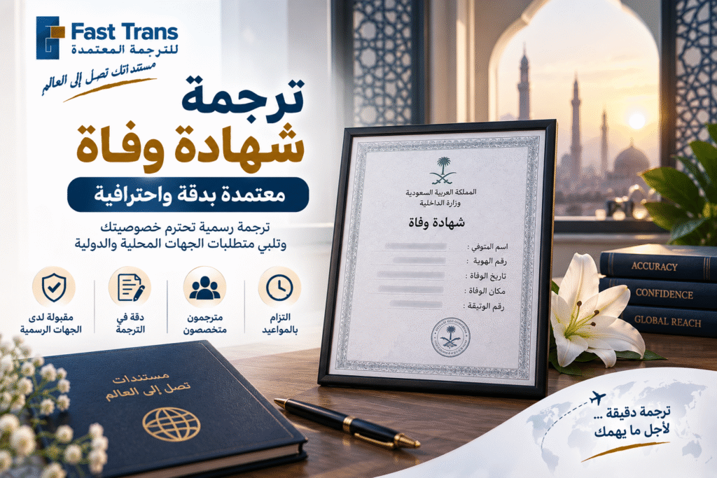 ترجمة شهادة وفاة معتمدة بدقة واحترافية 1 image 42
