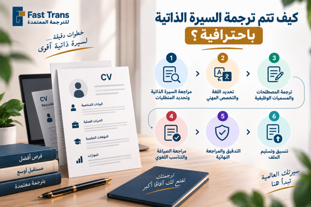ترجمة السيرة الذاتية في السعودية | ترجمة احترافية ومعتمدة 3 image 5